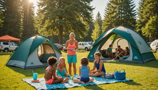 Camping pour famille avec parc aquatique géant