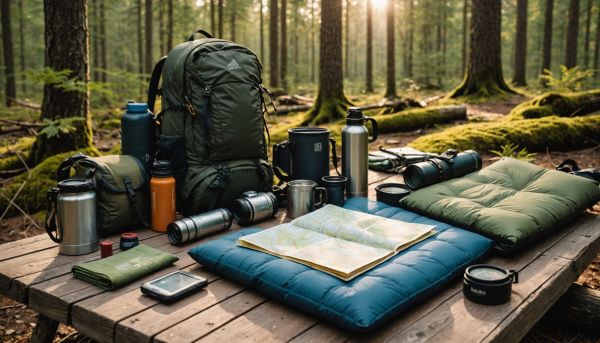 Matériel indispensable et accessoires de plein air