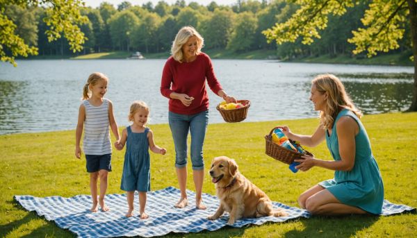 Vacances avec enfants et animations de plein air