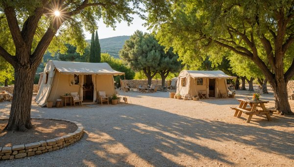 Camping les Bastets : un camping de charme dans la Drôme provençale