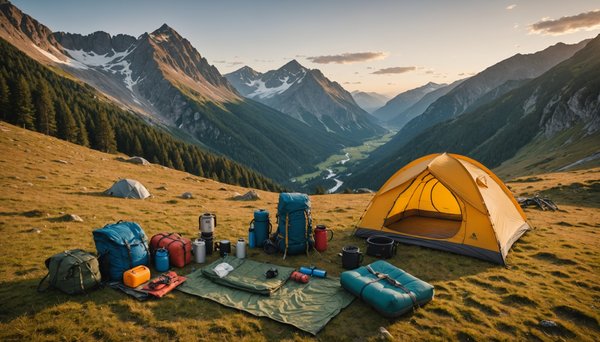 Comment s'équiper pour un week-end en camping près de Cauterets ?