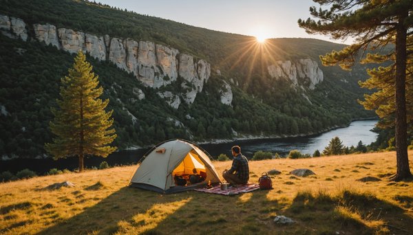Réussir: un week-end de camping romantique en Lozère