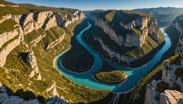 Où se situent les gorges du Verdon ?