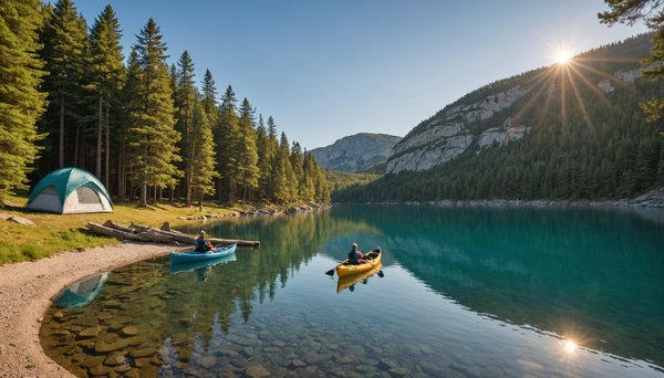 Comment choisir un week-end camping au lac de Sainte Croix ?