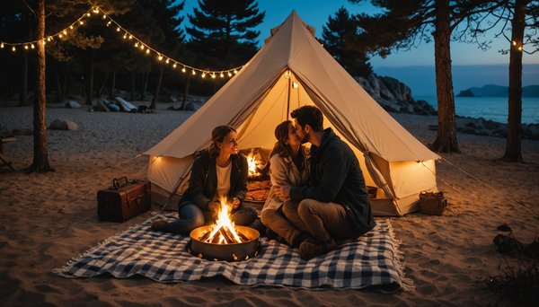 Comment organiser un week-end camping en amoureux au camping Saint Cyprien ?
