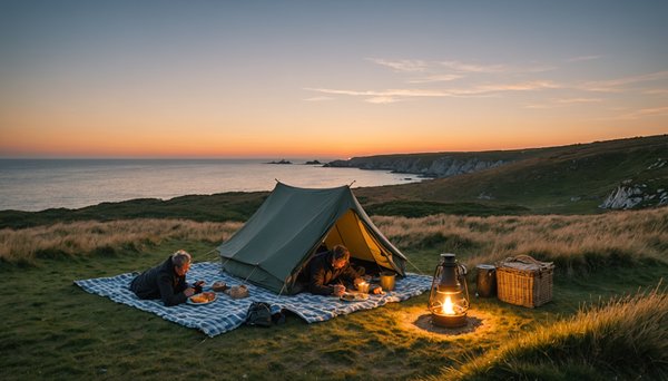 Comment organiser un week-end camping en amoureux en bord de mer dans le Finistère Sud ?