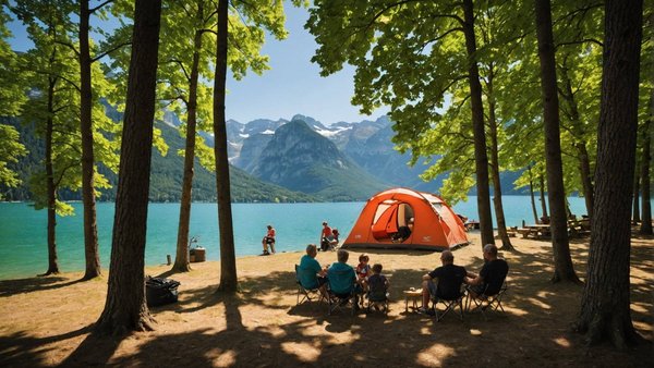 Évadez-vous au camping doussard : le paradis familial près du lac annecy
