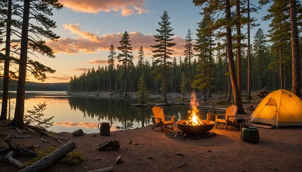 Les meilleurs endroits de camping pour un week-end en plein air