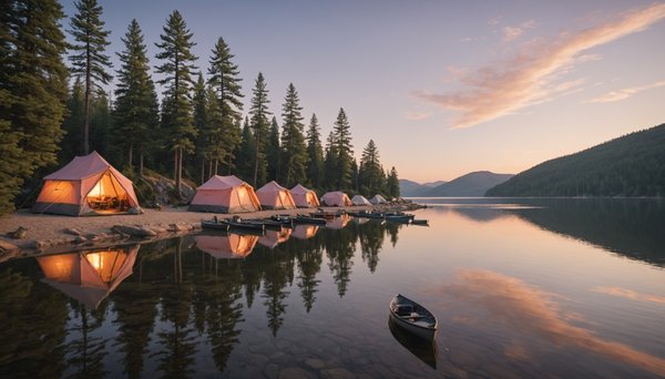 Les meilleurs endroits pour faire du camping près de l'eau