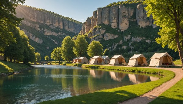 À la découverte des plus beaux campings de l'Aveyron