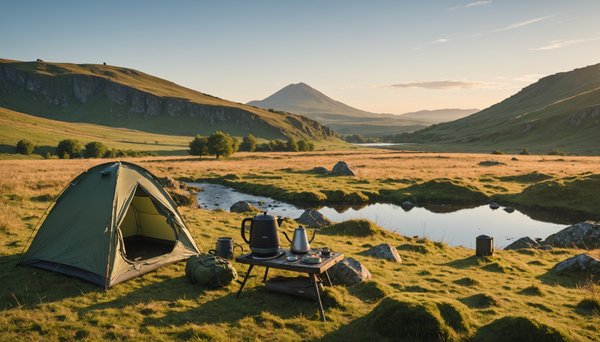 Choisir l'emplacement idéal pour un week-end de camping en Auvergne