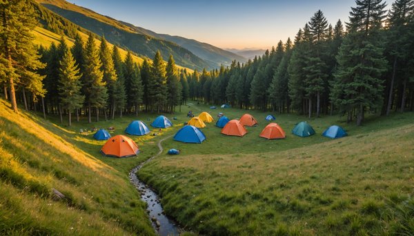 Les meilleures destinations de camping à Toulouse pour une vue imprenable sur les montagnes