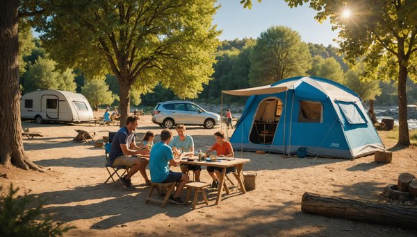 Vacances en famille au Camping Vallon Pont d'Arc