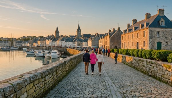 Week-end romantique à Concarneau, France