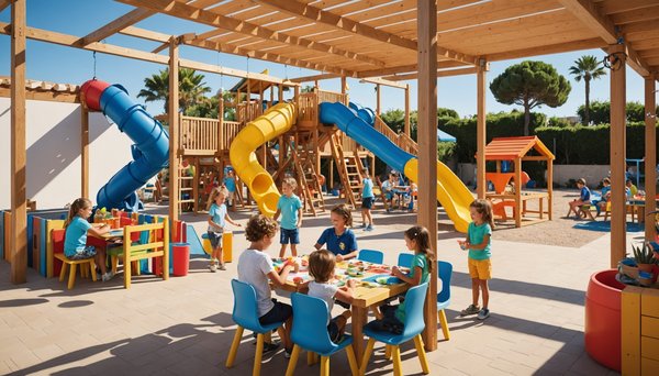 Le camping 4 étoiles du Cap d'Agde dispose-t-il d'un club enfants ?