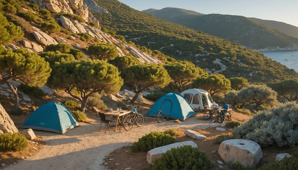 A la découverte des beaux campings de Corse