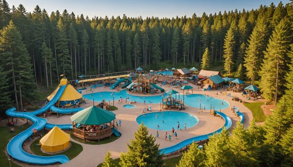 Explorer les merveilles des parcs aquatiques en camping