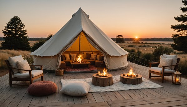 Une escapade romantique dans un camping 5 étoiles dans les Landes (France)