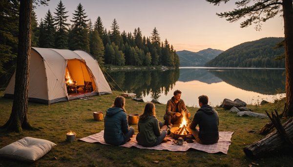 Un week-end romantique au Camping du Lac de la Chausselière