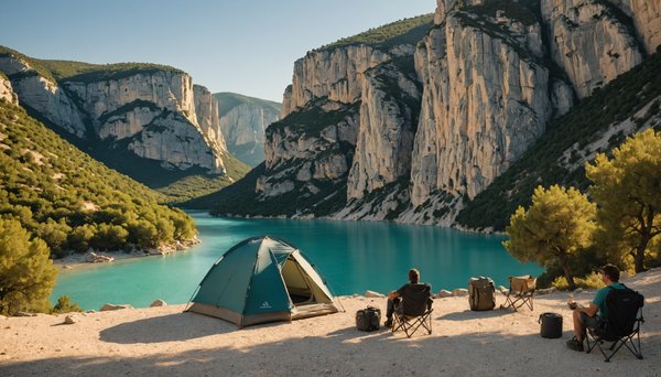 Le guide ultime du camping dans les Gorges du Verdon
