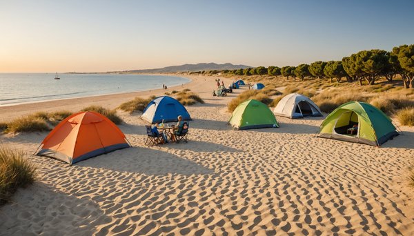 Quel est le prix moyen pour camper à Marseillan Plage ?