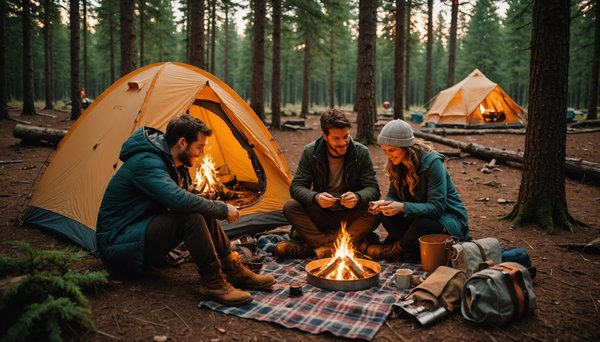 Comment organiser un week-end de camping en amoureux ?