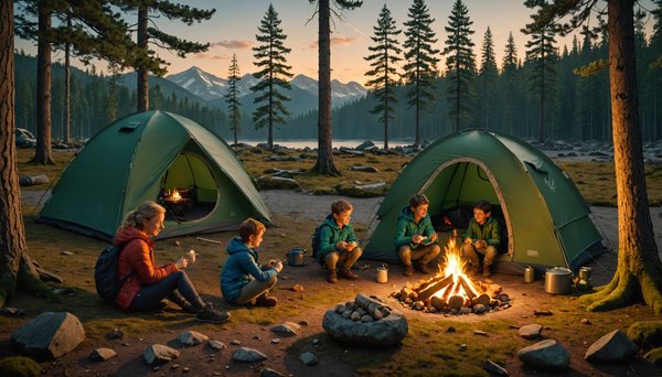 Des idées pour un week-end de camping en famille