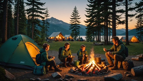 Les activités à faire en famille lors d'un week-end de camping
