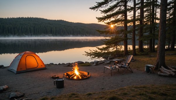 Des idées de week-end de camping en fonction de vos envies et de votre budget