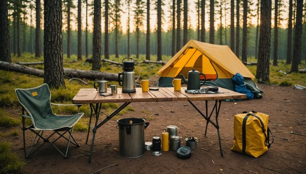 Les équipements de camping indispensables pour un week-end réussi
