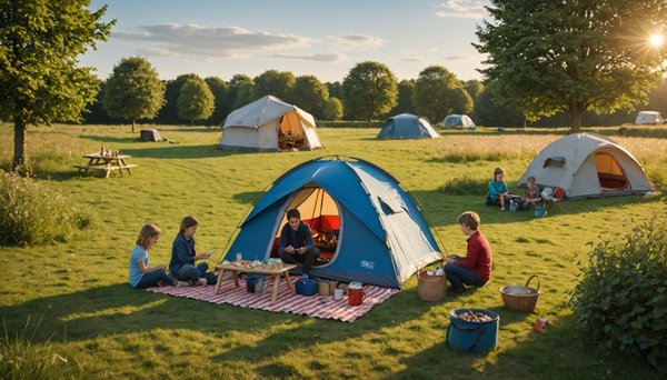Camping en Normandie : les endroits à visiter avec les enfants pendant le weekend