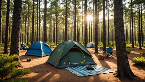 Camping dans les Landes : idées pour un weekend entre amis entre surf et farniente