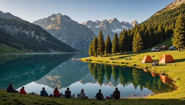 Les meilleurs campings en bord de lac pour un weekend détente entre amis en Savoie