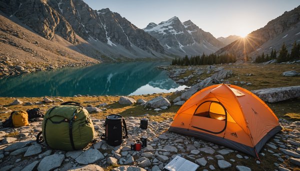 Les indispensables à emporter pour un camping en montagne